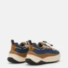 Moon247 Xlace marineblauwe & bruine Sneakers Moon247 Xlace marineblauwe & bruine Sneakers