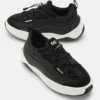 Moon247 Xlace zwart-witte Sneakers