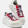 Moonlight witte, blauwe en rode Sneakers Moonlight witte, blauwe en rode Sneakers