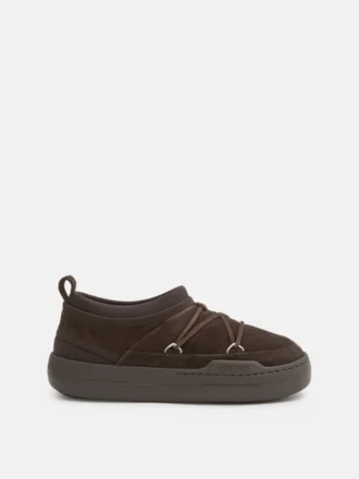 Park Icon suède donkerbruine Sneakers