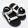 Super Sandal Zwart & Wit Super Sandal Zwart & Wit